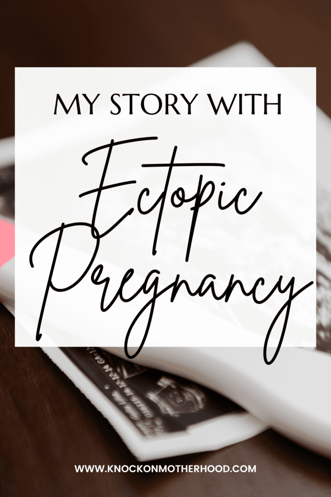 My story with ectopic pregnancy